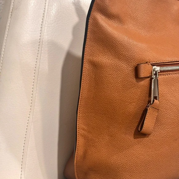 Marc Jacobs Cognac Pebbled Leather Shoulder Bag NWOT - Picture 5 of 16